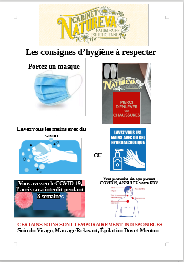 mesures d'hygiènes