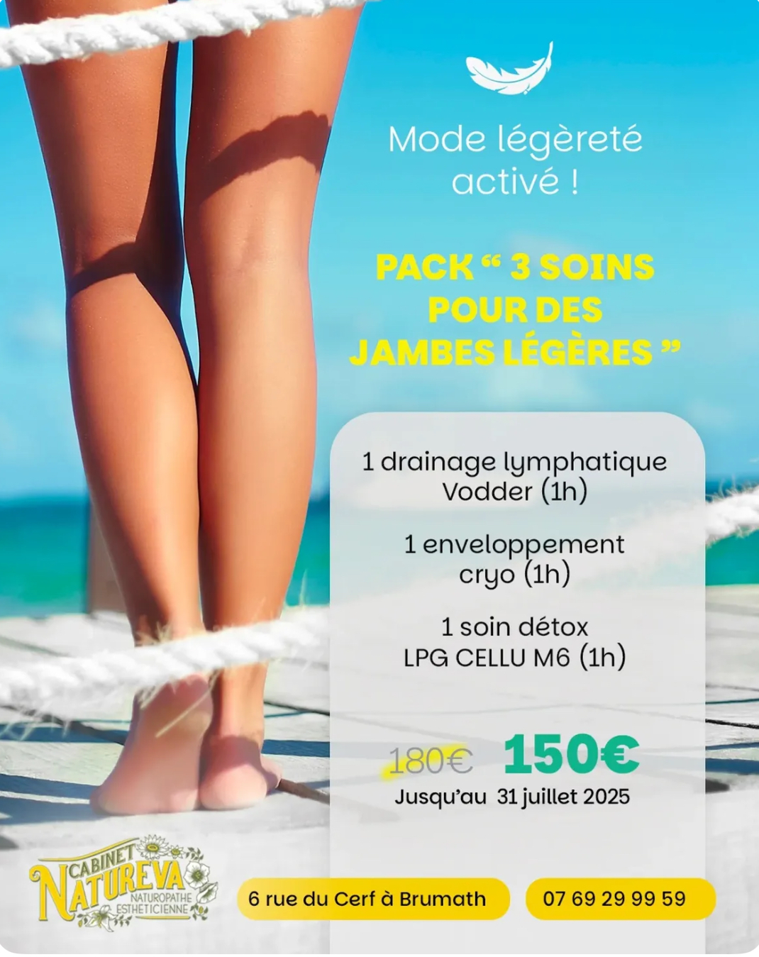 pack jambes légères
